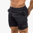 Fitness-Shorts für Herren schwarz