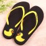 Flip-flops drăguți pentru femei cu rațe negru