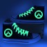 Fluoreszierende Damen-Sneaker 9