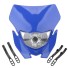 Frontmaske mit Licht für N70-Motorrad blau