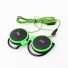 Fülbe helyezhető fülhallgató K1747 zöld