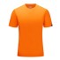 Funkcjonalna koszulka męska F1754 pomarańczowy