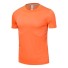 Funkcjonalna koszulka męska F1789 pomarańczowy