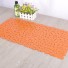 Fürdőszoba szőnyeg kő mintázat C42 narancs