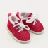 Fűzős cipő a babának A3175 piros