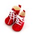 Fűzős cipő A411-es babához piros
