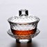 Gaiwan-Teeschale aus Glas 2