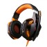 Gaming-Headset mit Mikrofon orange