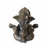 Ganesha szobrocska 4,5 cm barna