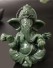 Ganesha szobrocska 4,5 cm zöld