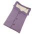 Geacă tricotată din lână cu nasturi violet deschis