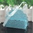 Geschenkbox mit Rosen 10 Stk blau