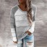 Gestreifter Damen-Strickpullover G397 7