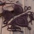 Gestrickter Mikro-Bikini für Damen P1067 braun