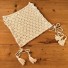 Gestrickter Minirock für Damen P892 beige