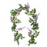 Ghirlanda artificială cu flori de wisteria lavandă