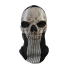 Ghost face maska Latexová maska Halloweenská maska Cosplay Ghosta z Call of Duty Karnevalová maska 3