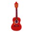 Gitarre mit USB-Stick rot