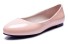 Glänzende Ballerina-Schuhe für Damen J2380 rosa