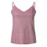 Glitzer-Tanktop für Damen rosa