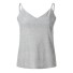 Glitzer-Tanktop für Damen silbern