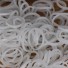 Gumičky na pletení 300 ks bílá