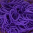 Gumičky na pletení 300 ks fialová