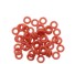 Gumigyűrűk kézidarabokhoz 50 db piros