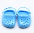Gumové sandále pre bábiku modrá