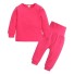 Gyerek sportruhás készlet L1219 sötét rózsaszín
