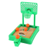 Gyermek asztali mini ujjkosárlabda Kreatív gyerekjáték zöld