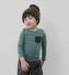 Gyermek hosszú ujjú póló B1472 sötétzöld