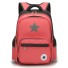 Gyermek iskolai hátizsák piros