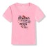 Gyermek póló B1460 rózsaszín