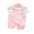 Gyermek póló és nadrág L1288 rózsaszín