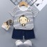 Gyermek póló és rövidnadrág L1095 G