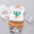 Gyermek póló és rövidnadrág L1102 H