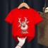 Gyermek póló karácsonyi motívummal T2520 T