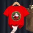 Gyermek póló karácsonyi motívummal T2520 E