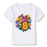 Gyermek születésnapi póló B1576 G