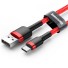 Gyors töltésű USB-C / USB adatkábel piros