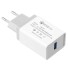 Gyorstöltő USB adapter J2774 fehér