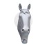 Haczyk z przyssawką w kształcie konia srebrny