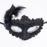 Halloween-Maske H1084 schwarz