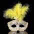 Halloween-Maske H1088 golden