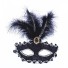 Halloween-Maske H1088 schwarz