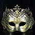 Halloween-Maske H1113 golden