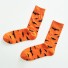 Halloween-Socken orange