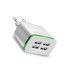 Hálózati adapter 4 USB-port K860 fehér