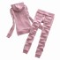 Hanorac și pantaloni de trening pentru femei B991 roz vechi